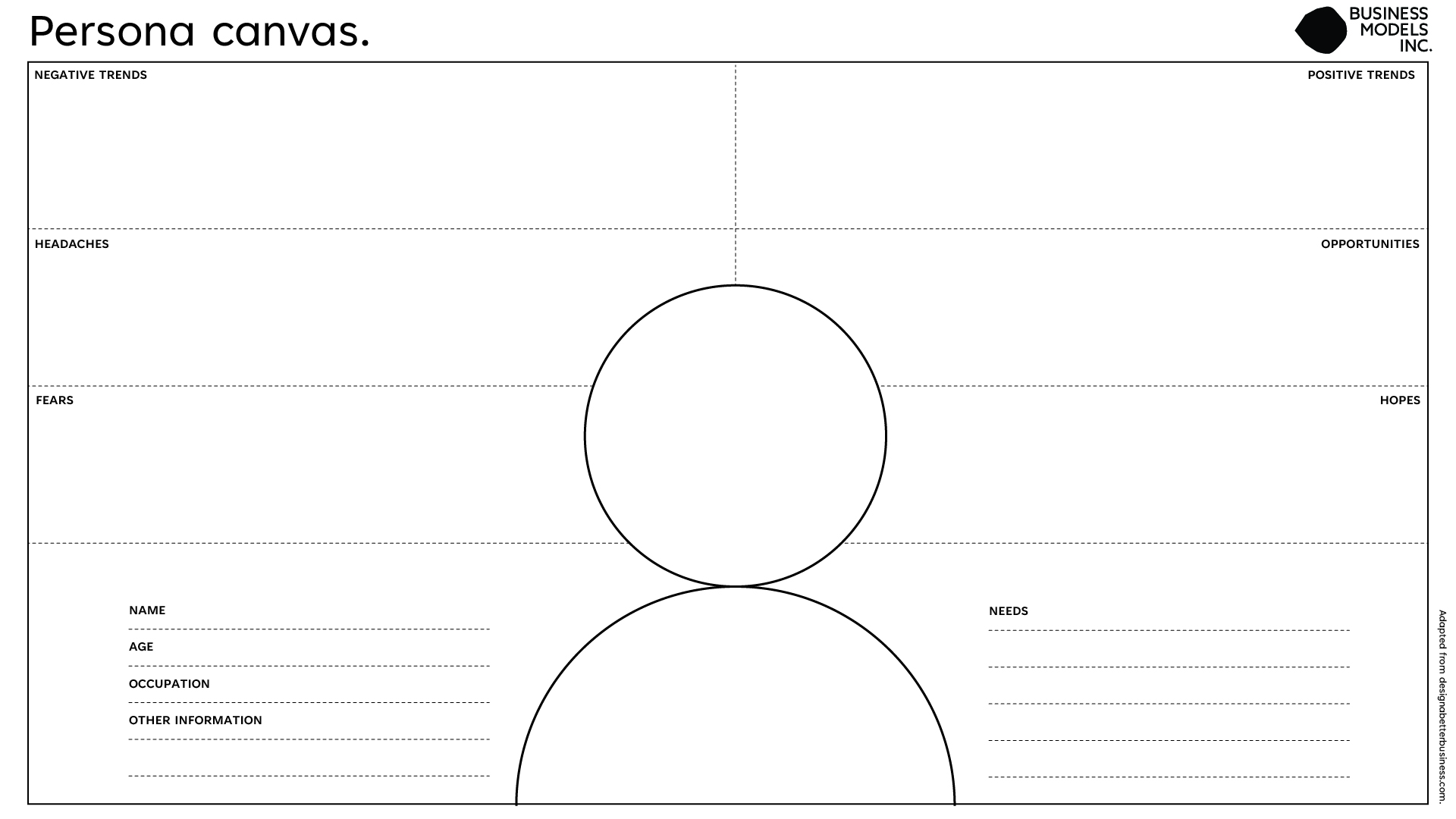 Persona Canvas Persona Canvas